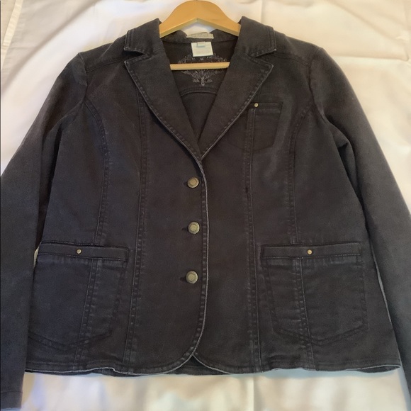 Black Jean Jacket - Picture 4 of 4